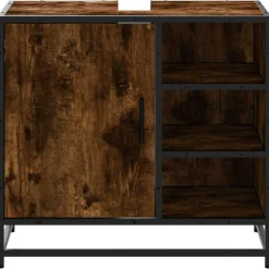 vidaXL Conjuntos De Muebles-Mueble de baño para lavabo 65x33x60 cm