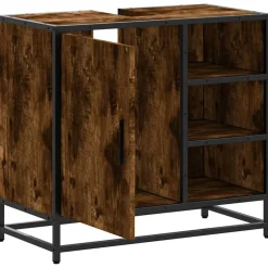 vidaXL Conjuntos De Muebles-Mueble de baño para lavabo 65x33x60 cm