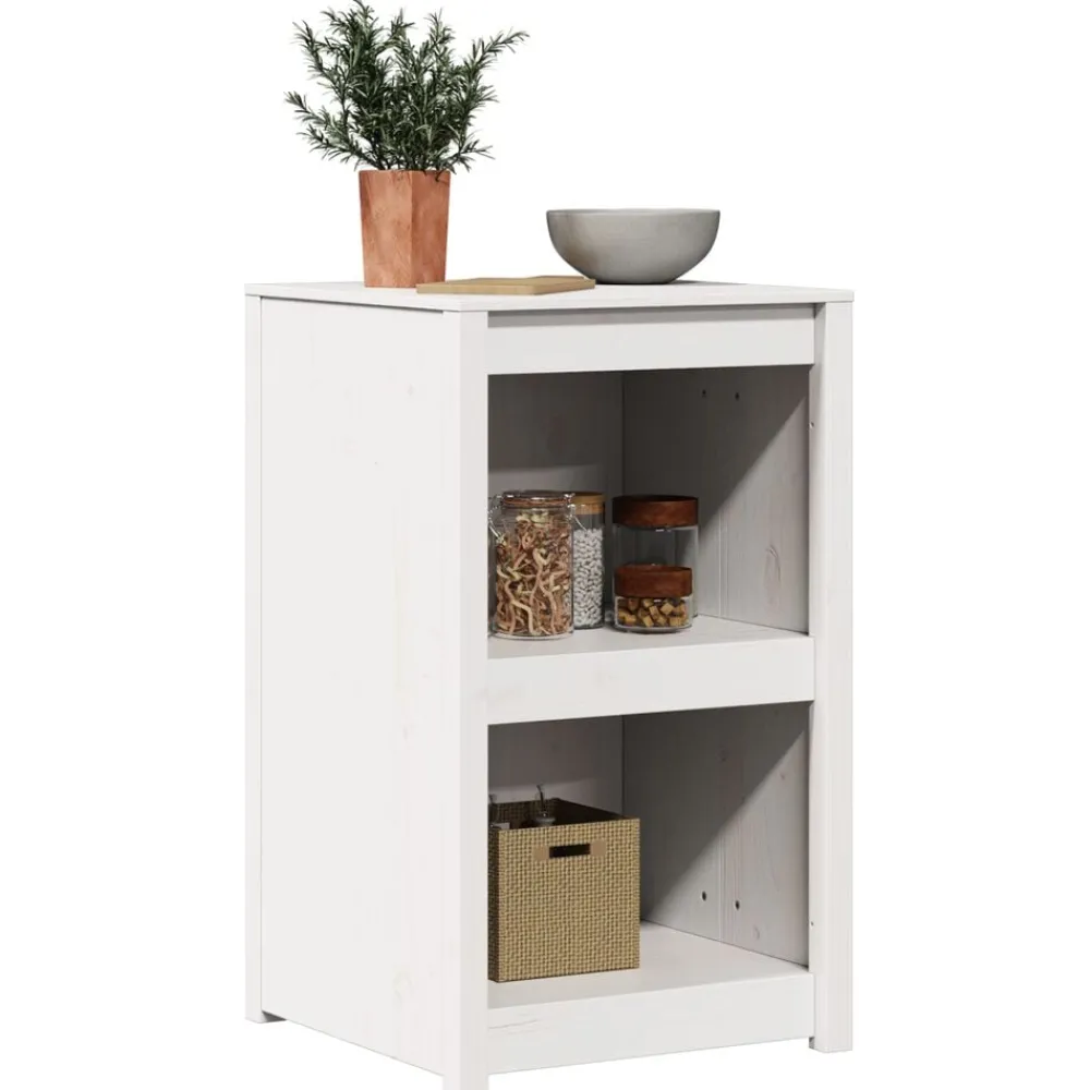 vidaXL Armarios Y Almacenamiento-Mueble de Cocina MEPPEL 55 x 55 x 92 cm Madera de pino macizo