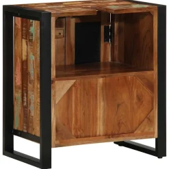vidaXL Mueble de Cuarto de Baño Marrón Madera sólida recuperada Outlet