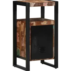 vidaXL Mueble de Cuarto de Baño Marrón Madera sólida recuperada Best