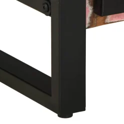 vidaXL Mueble de Cuarto de Baño Marrón Madera sólida recuperada Best