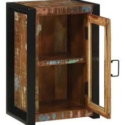 vidaXL Mueble de Cuarto de Baño Marrón Madera sólida recuperada Hot