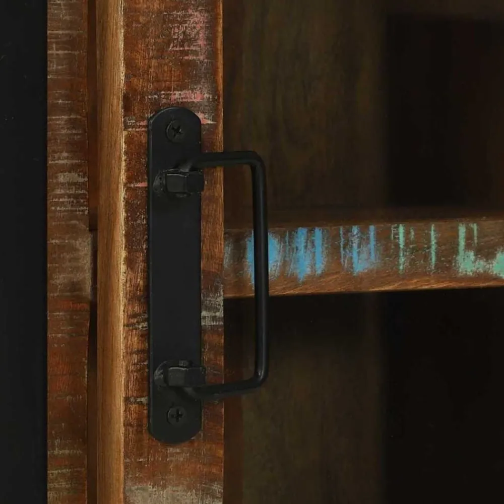 vidaXL Mueble de Cuarto de Baño Marrón Madera sólida recuperada Hot