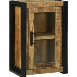 vidaXL Mueble de Cuarto de Baño Marrón Madera de mango maciza Outlet