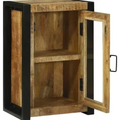 vidaXL Mueble de Cuarto de Baño Marrón Madera de mango maciza Outlet