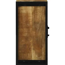 vidaXL Mueble de Cuarto de Baño Marrón Madera de mango maciza Outlet