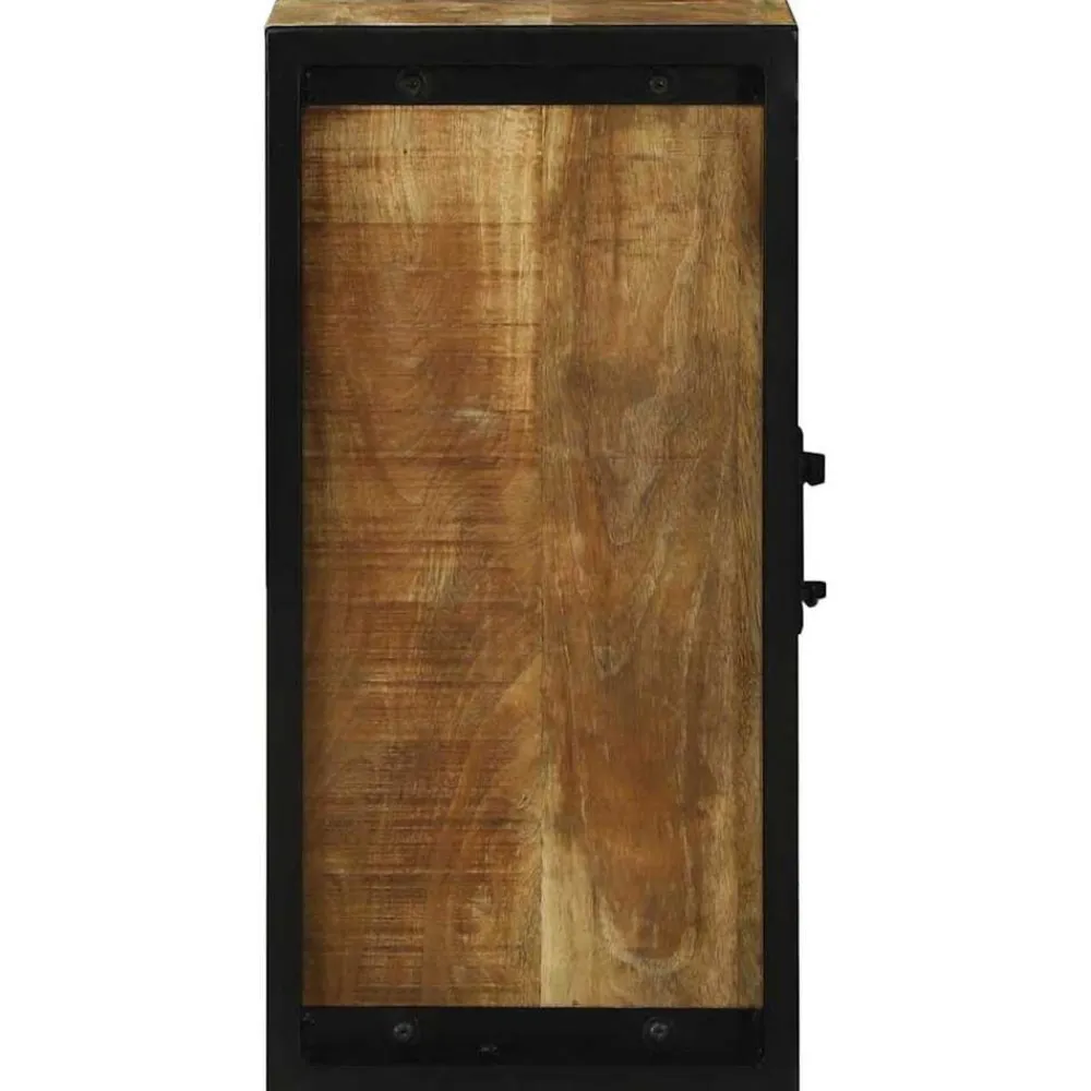 vidaXL Mueble de Cuarto de Baño Marrón Madera de mango maciza Outlet