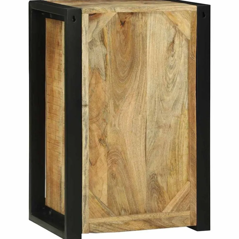 vidaXL Mueble de Cuarto de Baño Marrón Madera de mango maciza Outlet