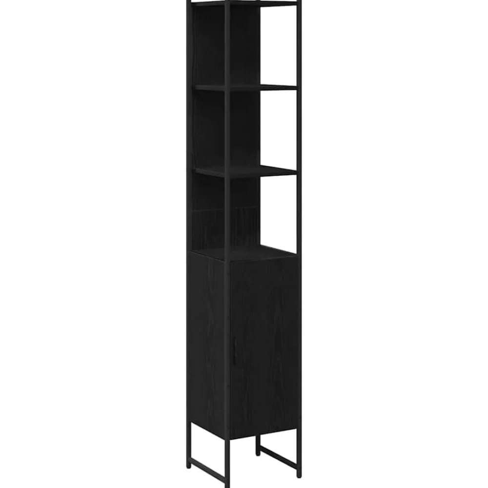 vidaXL Armarios Y Almacenamiento-Mueble de Cuarto de Baño 33 x 33 x 185,5 cm