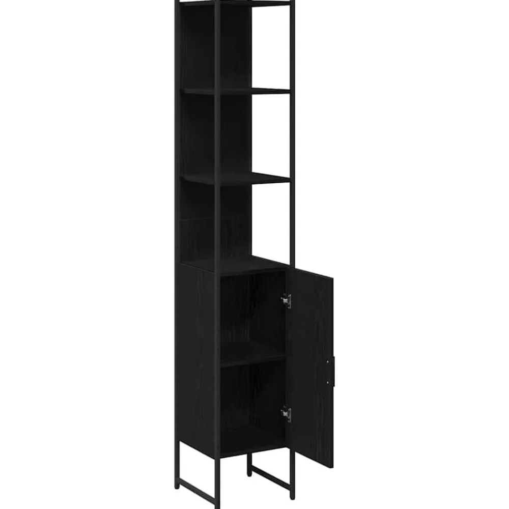 vidaXL Armarios Y Almacenamiento-Mueble de Cuarto de Baño 33 x 33 x 185,5 cm