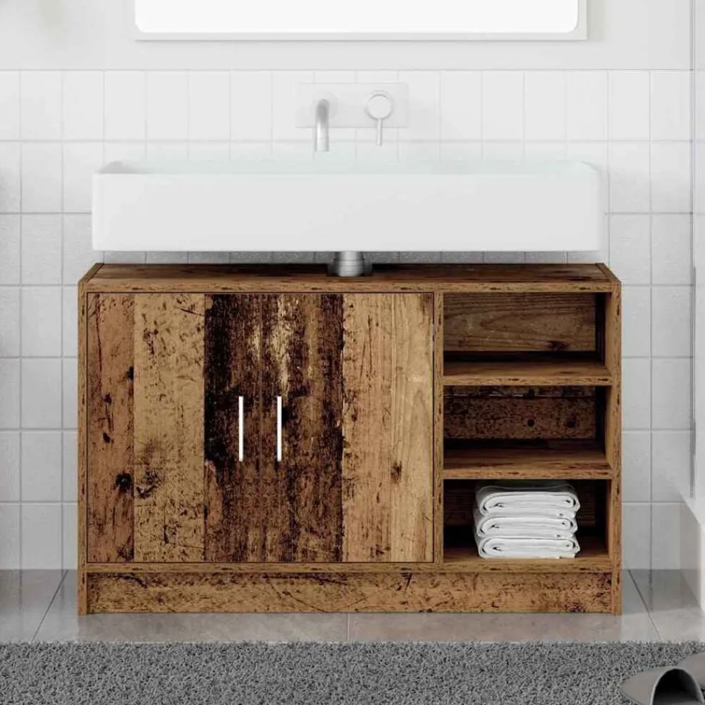 vidaXL Conjuntos De Muebles-Mueble de Cuarto de Baño 90 x 29 x 55 cm