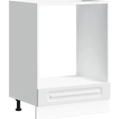 vidaXL Mueble de horno Kalmar madera reconstituida Blanco Hot