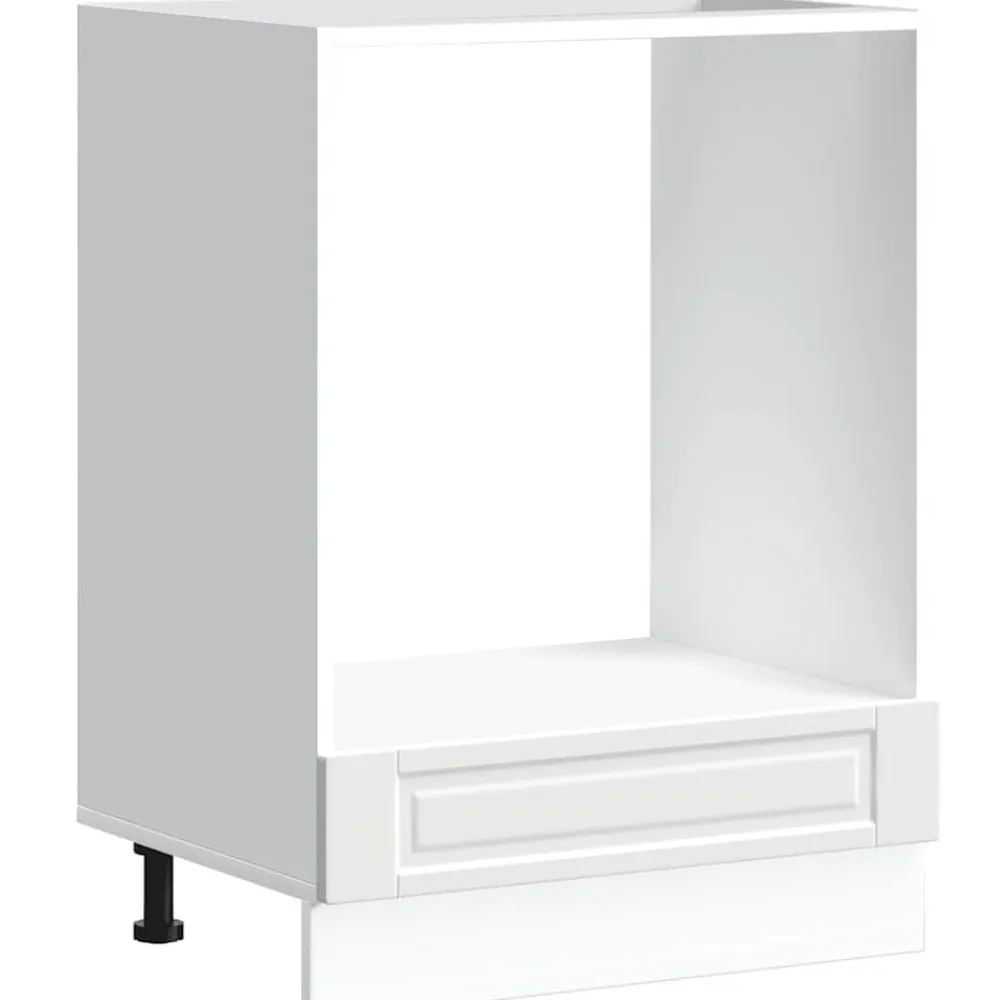 vidaXL Mueble de horno Porto madera reconstituida Blanco Best