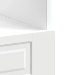 vidaXL Mueble de horno Porto madera reconstituida Blanco Best