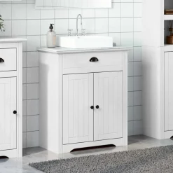 vidaXL Mueble de lavabo de baño BODO 70x35x80 cm Blanco Online