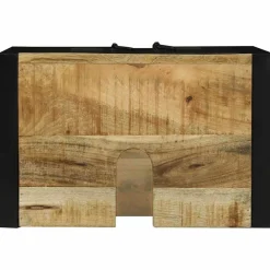 vidaXL Mueble de lavabo Marrón 55 x 35 x 60 cm Madera de mango maciza Hot