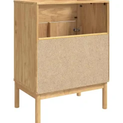 vidaXL Mueble de lavabo para baño FLORO Marrón cera 60 x 40 x 80 cm Marr&oacute;n cera Clearance