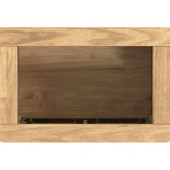 vidaXL Mueble de lavabo para baño FLORO Marrón cera 60 x 40 x 80 cm Marr&oacute;n cera Clearance