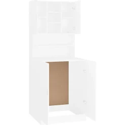 vidaXL Accesorios Para Electrodomésticos-Mueble de lavadora