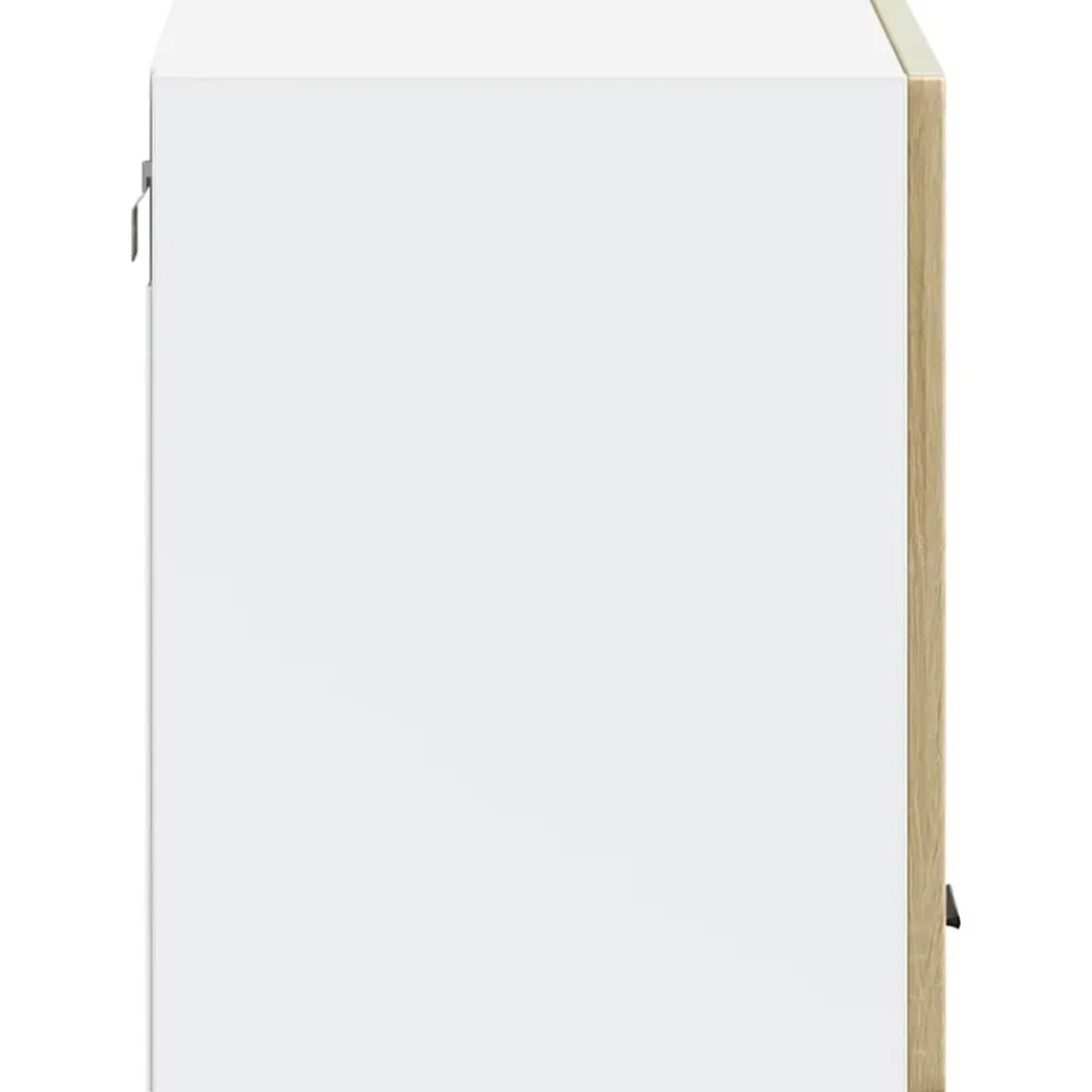 vidaXL Mueble de pared cocina madera contrachapada Porto roble sonoma Madera reciclada Discount