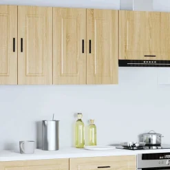 vidaXL Armarios Y Almacenamiento-Mueble de pared cocina madera contrachapada Porto roble sonoma
