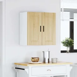 vidaXL Armarios Y Almacenamiento-Mueble de pared cocina madera contrachapada Porto roble sonoma
