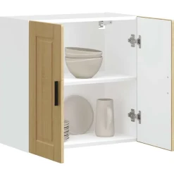 vidaXL Armarios Y Almacenamiento-Mueble de pared cocina madera contrachapada Porto roble sonoma