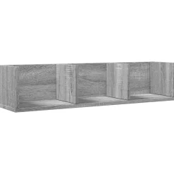 vidaXL Mueble de pared madera ingeniería 75x18x16,5 cm Gris sonoma New