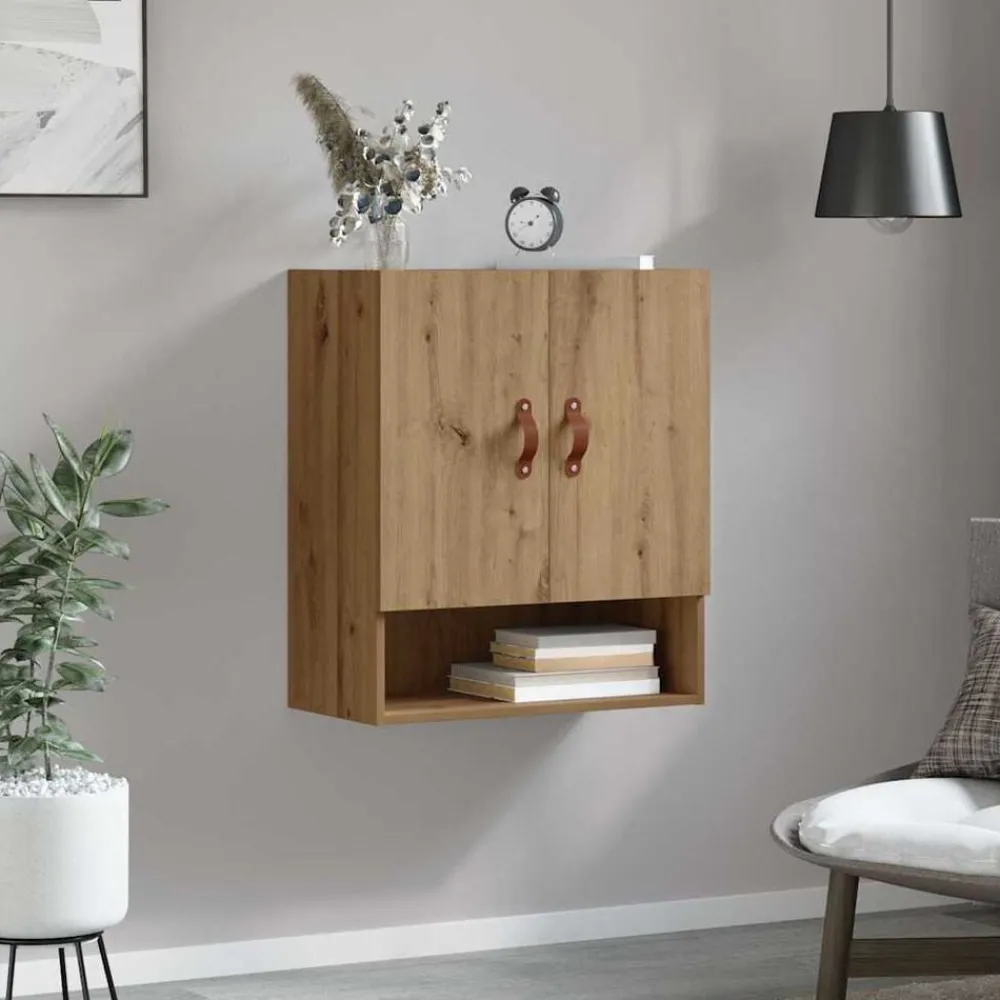 vidaXL Armarios Y Almacenamiento-Mueble de pared 60 x 31 x 70 cm