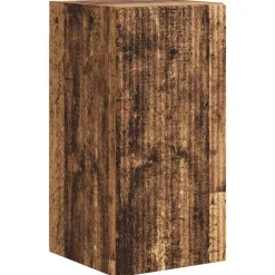 vidaXL Mueble de TV 8 pcs Madera vieja Madera envejecida New
