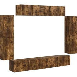 vidaXL Muebles Tv-Mueble de TV 8 pcs