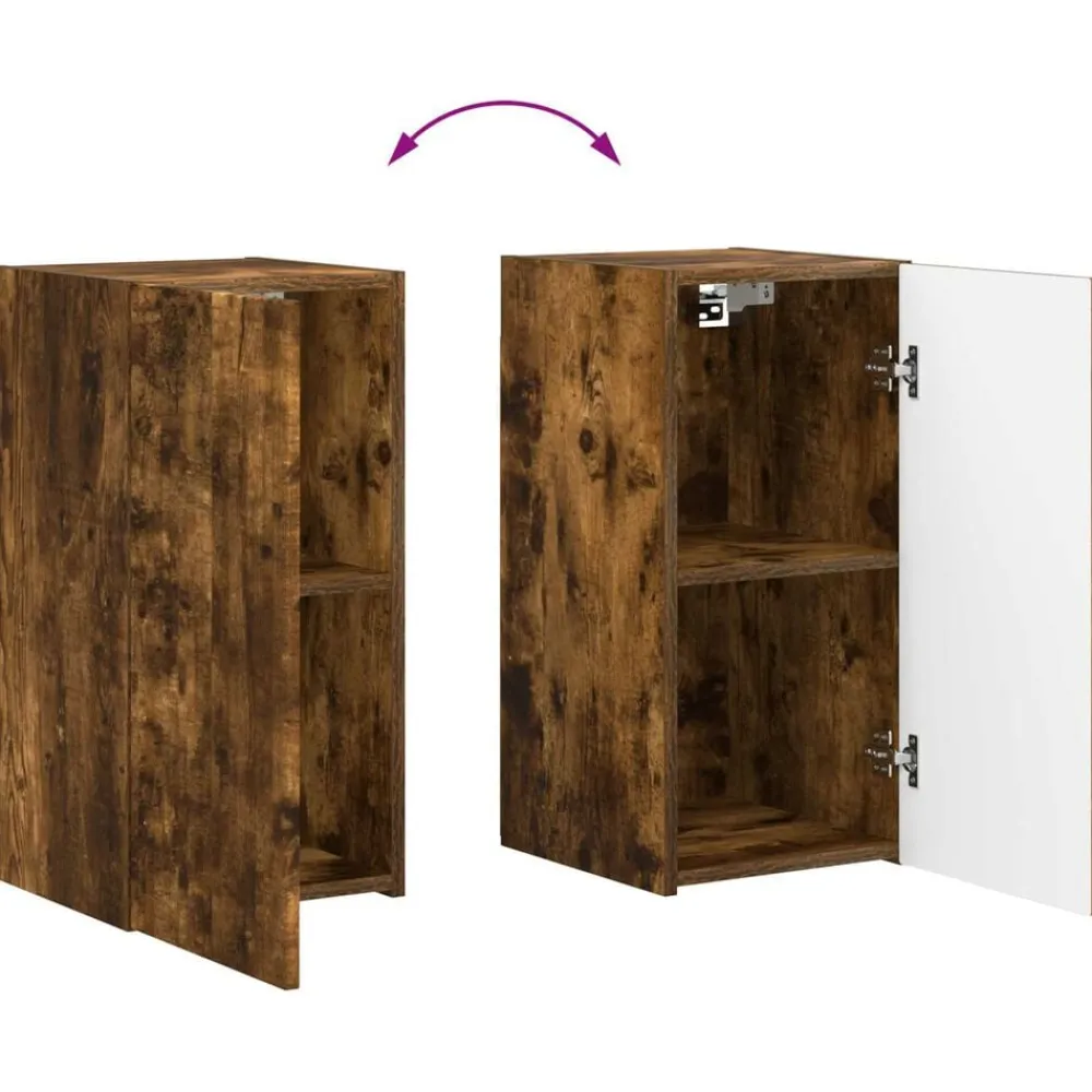 vidaXL Muebles Tv-Mueble de TV 8 pcs