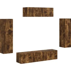vidaXL Muebles Tv-Mueble de TV 5 pcs