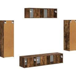 vidaXL Muebles Tv-Mueble de TV 5 pcs