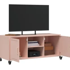 vidaXL Muebles Tv-Mueble de TV acero 100,5x39x43,5 cm