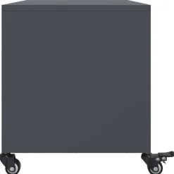 vidaXL Muebles Tv-Mueble de TV acero gris 100,5x39x43,5 cm