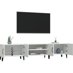vidaXL Mueble de TV 180x31,5x40 cm madera de ingeniería Blanco Sale