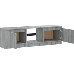 vidaXL Muebles Tv-Mueble de TV con luces LED 120x30x36 cm