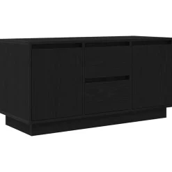 vidaXL Muebles Tv-Mueble de TV con luces LED 100x41x50 cm