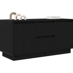 vidaXL Muebles Tv-Mueble de TV con luces LED 100x41x50 cm