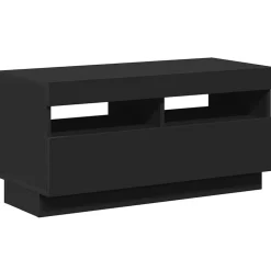 vidaXL Muebles Tv-Mueble de TV con luces LED 80x35x40 cm