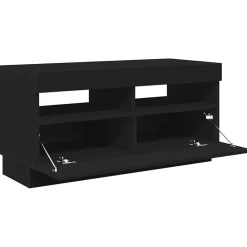 vidaXL Muebles Tv-Mueble de TV con luces LED 80x35x40 cm