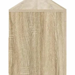 vidaXL Mueble de TV con luces LED 120x35x40 cm Roble Sonoma Outlet
