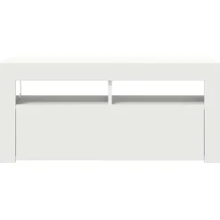 vidaXL Muebles Tv-Mueble de TV con luces LED 90x35x40 cm