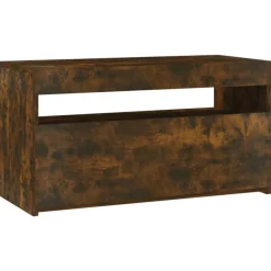 vidaXL Muebles Tv-Mueble de TV con luces LED 75x35x40 cm