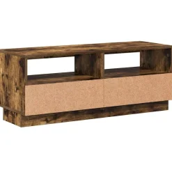 vidaXL Muebles Tv-Mueble de TV con luces LED 100x35x40 cm