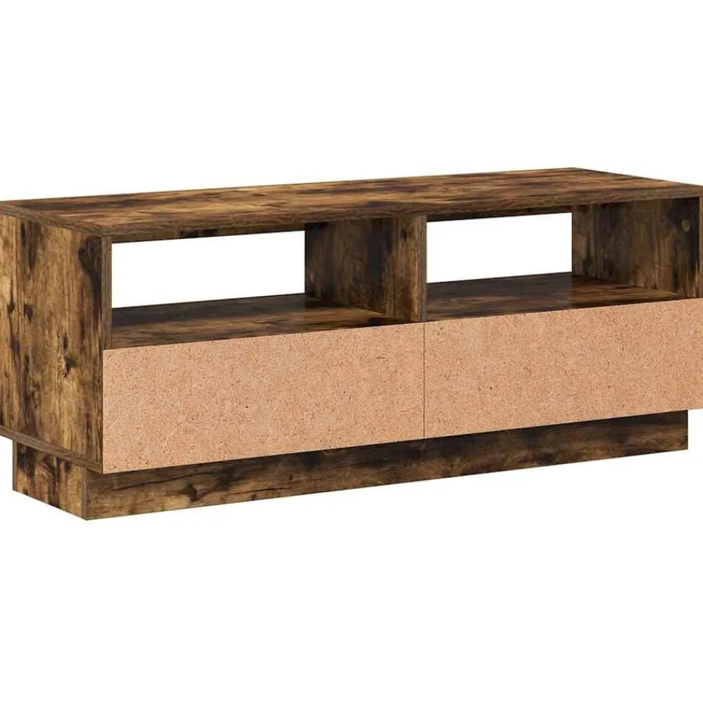 vidaXL Muebles Tv-Mueble de TV con luces LED 100x35x40 cm