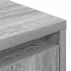 vidaXL Mueble de TV con luces LED Sonoma gris 100x41x50 cm Gris sonoma New