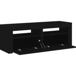 vidaXL Muebles Tv-Mueble de TV con luces LED 120x35x40 cm